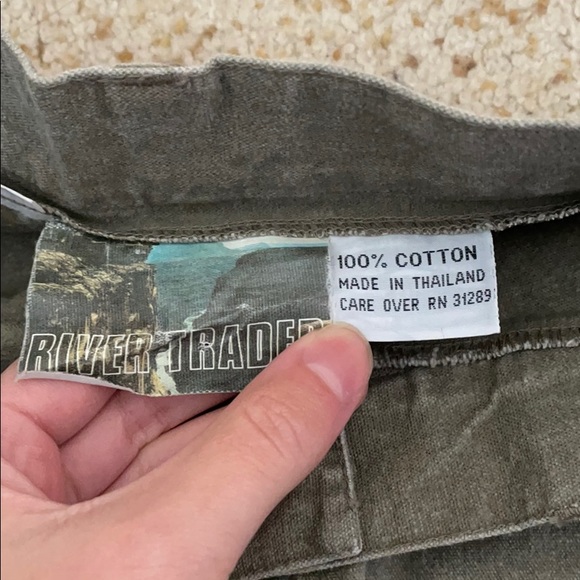 Vintage NWOT Brown with Green Tones Skirt - Picture 5 of 6